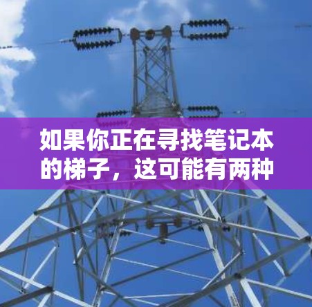 如果你正在寻找笔记本的梯子，这可能有两种理解